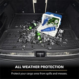 3D MAXpider 2002-2007 Subaru Impreza Kagu Cargo Liner - Black 3D MAXpider