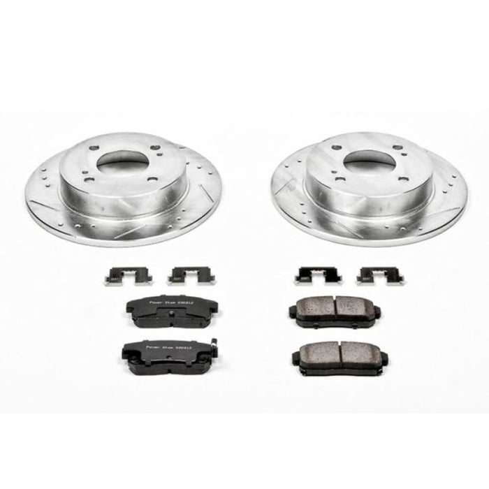 Power Stop 01-02 Infiniti G20 Rear Z23 Evolution Sport Brake Kit