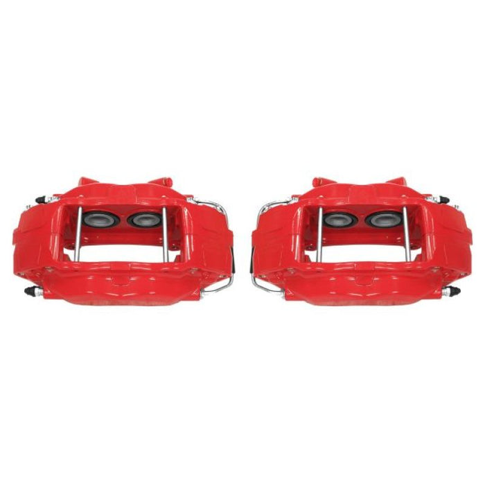 Power Stop 07-14 Ford Mustang Front Red Calipers w/o Brackets - Pair