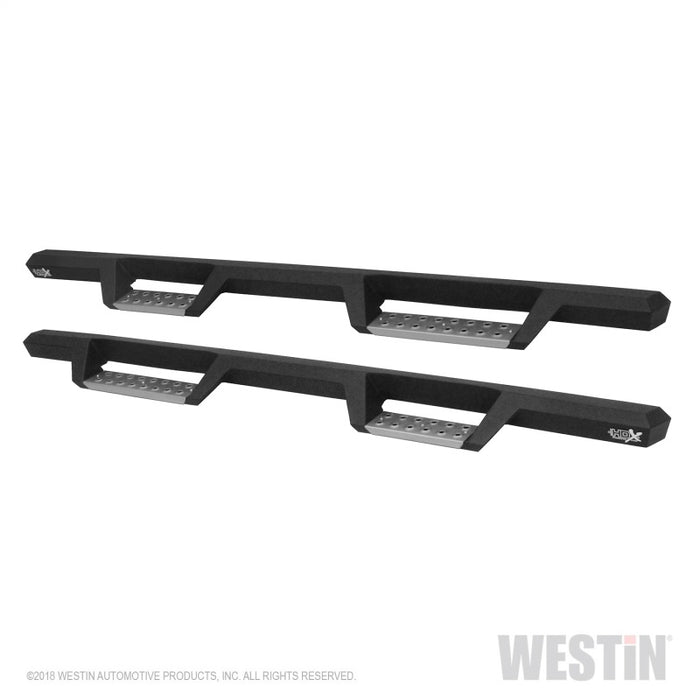 Westin 07-21 Toyota Tundra CrewMax HDX Stainless Drop Nerf Step Bars - Tex. Blk