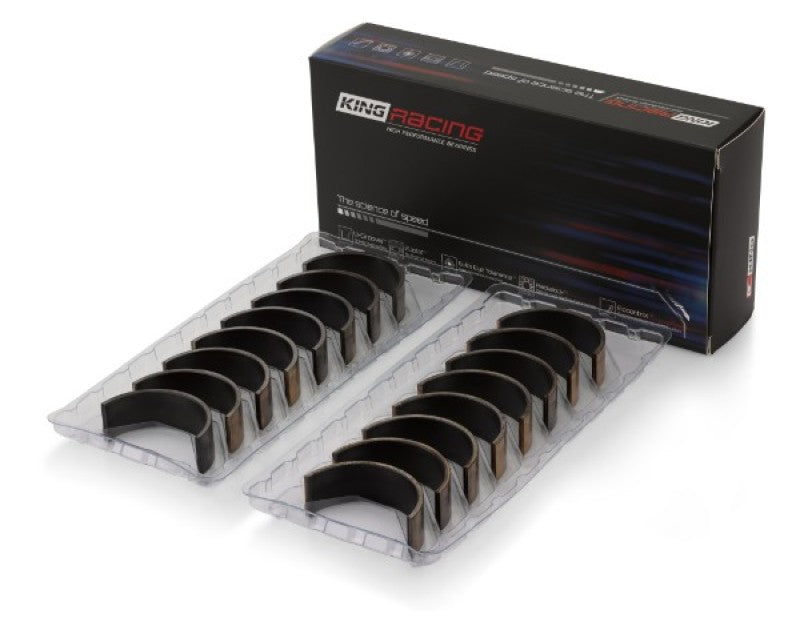 King Engine Bearings Chevrolet SBC 262-400ci (Size 001) High Performance Tri-Metal Rod Bearing Set