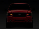 Raxiom 04-08 Ford F-150 Axial Series OEM Style Replacement Headlights- Chrome Housing- Smoked Lens