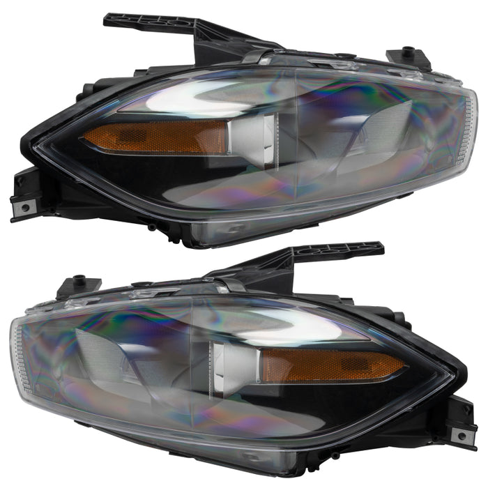 Oracle 13-14 Dodge Dart (HID Style) SMD HL - Black - ColorSHIFT w/ Simple Controller SEE WARRANTY