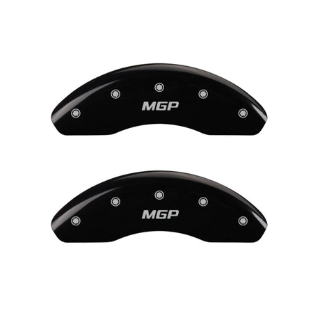MGP 4 Caliper Covers Engraved Front 2015/Mustang Engraved Rear 2015/Bar & Pony Yellow fnsh black ch