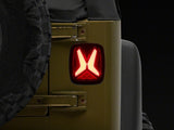 Raxiom 76-06 Jeep CJ7 Wrangler YJ & TJ Gladiator LED Tail Lights- Blk Housing (Smoked Lens)