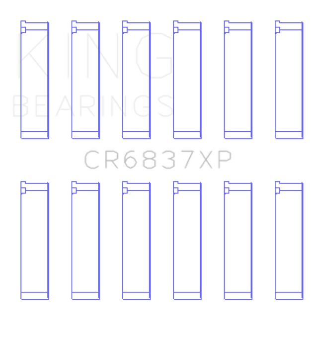 King Honda J30 / J35 Connecting Rod Bearing Set