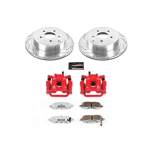 Power Stop 03-08 Infiniti FX35 Rear Z26 Street Warrior Brake Kit w/Calipers