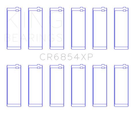 King Engine Bearings BMW 95 M3 S50830 (Size STD) Performance Rod Bearing Set
