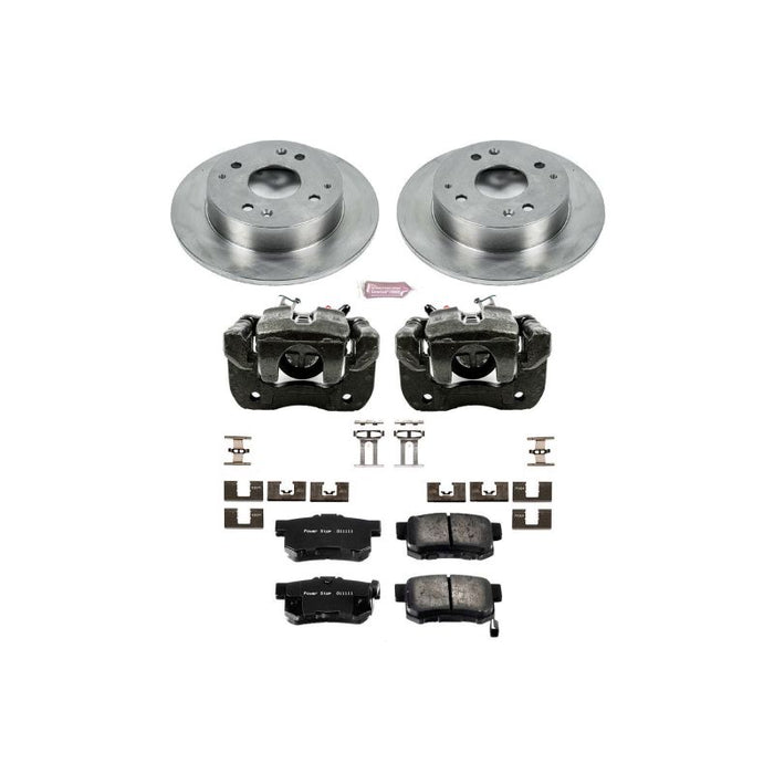 Power Stop 98-99 Acura CL Rear Autospecialty Brake Kit w/Calipers