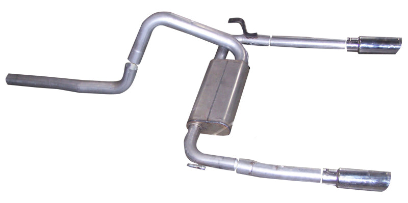 Gibson 98-02 Chevrolet Camaro Z28 5.7L 3in Cat-Back Dual Exhaust - Aluminized