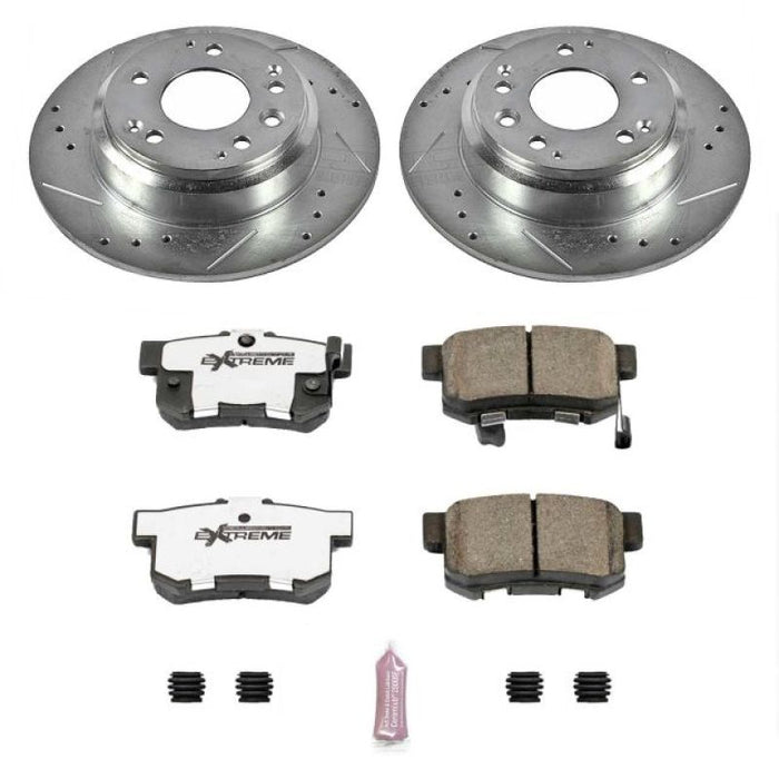 Power Stop 96-98 Acura RL Rear Z26 Street Warrior Brake Kit