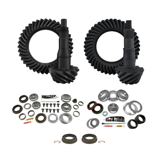 Yukon Gear & Install Kit F&R Package For Ford 9.75in. 00-10 Ford F-150 in 4.56 Ratio