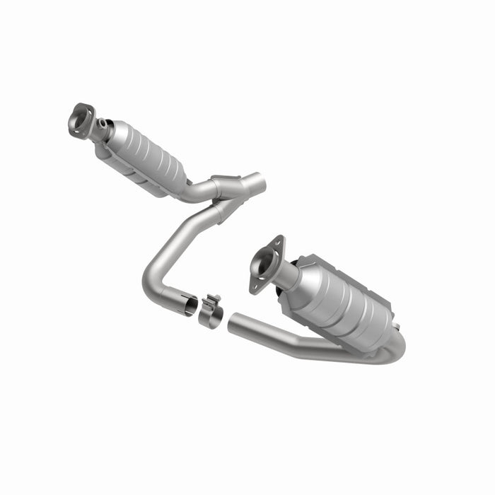 MagnaFlow Conv DF 05-06 Dodge Dakota/2006 Mitsubishi Raider 3.7L Y-Pipe Assembly