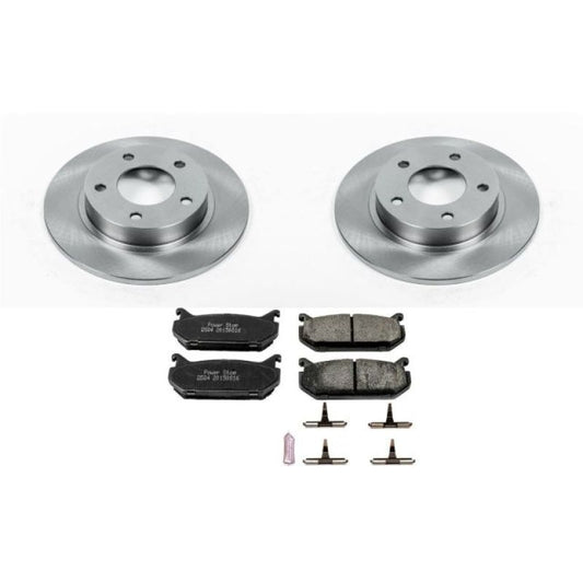 Power Stop 93-97 Ford Probe Rear Autospecialty Brake Kit