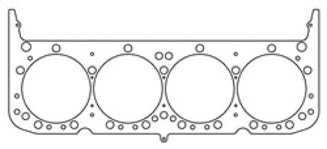 Cometic Chevy Small Block 4.200 inch Bore .075 inch MLS-5 Head Gasket (w/All Steam Holes)