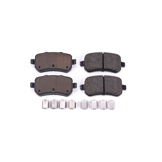 Power Stop 04-07 Ford Freestar Rear Z17 Evolution Ceramic Brake Pads w/Hardware