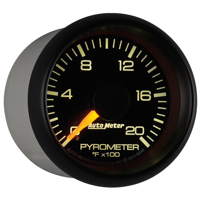 Autometer Factory Match Chevy 2-1/16in FSE 0-2000 Pyro Kit Gauge