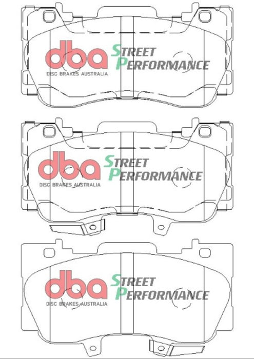 DBA 08/14-06/18 Ford Mustang 2.3 Ecoboost SP500 Brake Pads