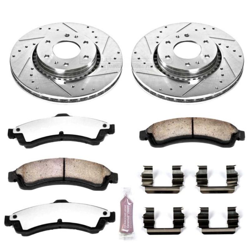 Power Stop 04-05 Buick Rainier Front Z36 Truck & Tow Brake Kit