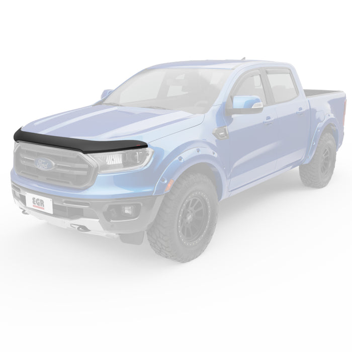 EGR 19+ Ford Ranger Superguard Hood Guard Matte Black