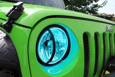 Oracle 07-16 Jeep Wrangler JK SMD HL - ColorSHIFT w/ BC1 Controller
