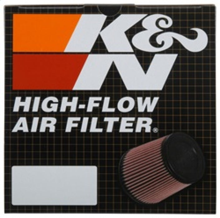 K&N Universal Rubber Filter 5in Flange ID x 6.5in Base OD x 4.5in Top OD x 4.125in Height