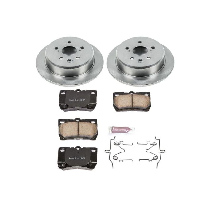 Power Stop 06-13 Lexus IS250 Rear Autospecialty Brake Kit