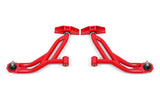 BMR 10-14 Ford Mustang Non-Adj. Lower A-Arms Delrin/Rod End w/ 19mm Tall Ball Joint - Red BMR Suspension