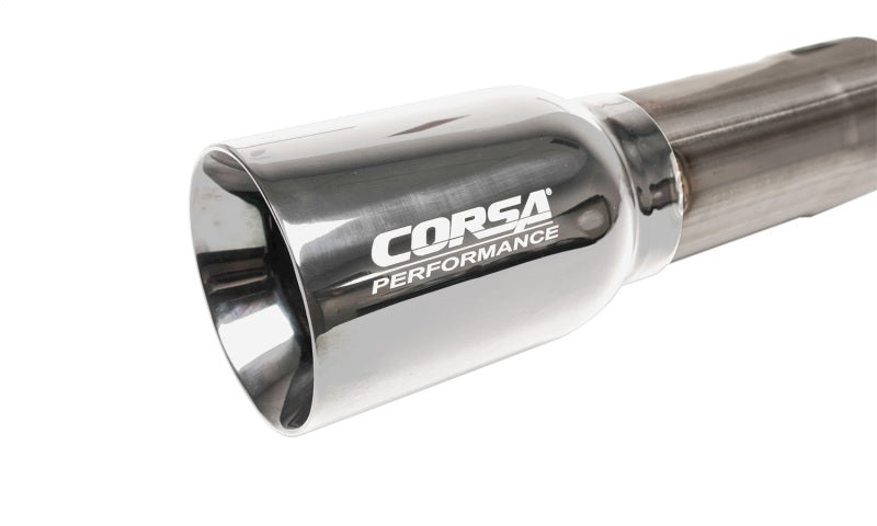 Corsa 07-18 Jeep Wrangler JKU 3.6L/3.8L 2.75in Sport Cat-Back Exhaust w/ 4in American Flag Tips