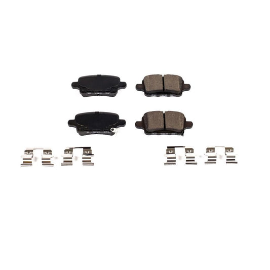 Power Stop 2019 Buick LaCrosse Rear Z17 Evolution Ceramic Brake Pads w/Hardware