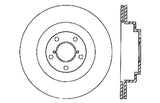 StopTech 06-07 Subaru Impreza WRX (Exc STi) Slotted & Drilled Left Rear Rotor