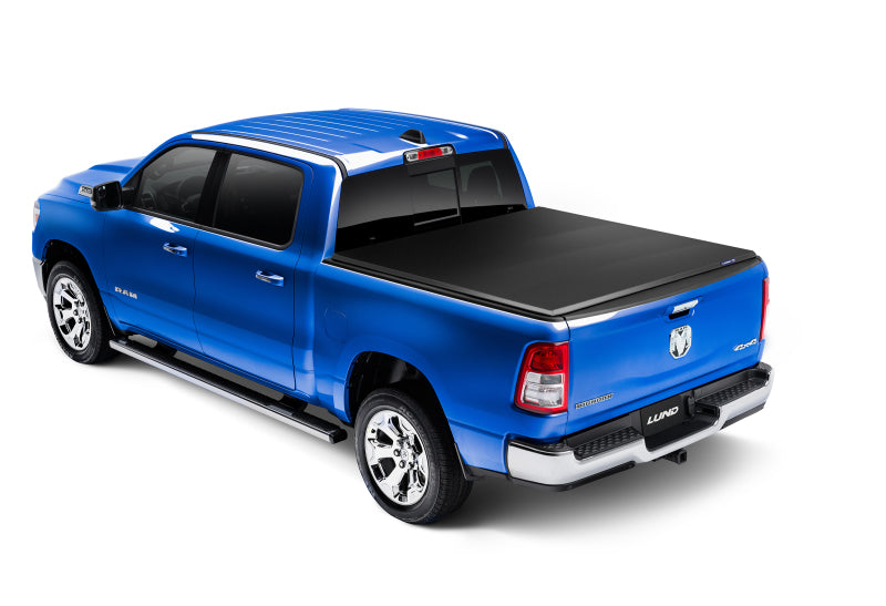 Lund 19-23 RAM 1500 (6.5ft Bed w/o RamBox Cargo Mgmt) Genesis Elite Tri-Fold Tonneau Cover - Black