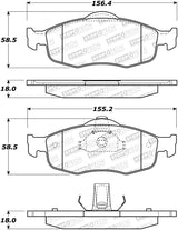 StopTech Street Brake Pads