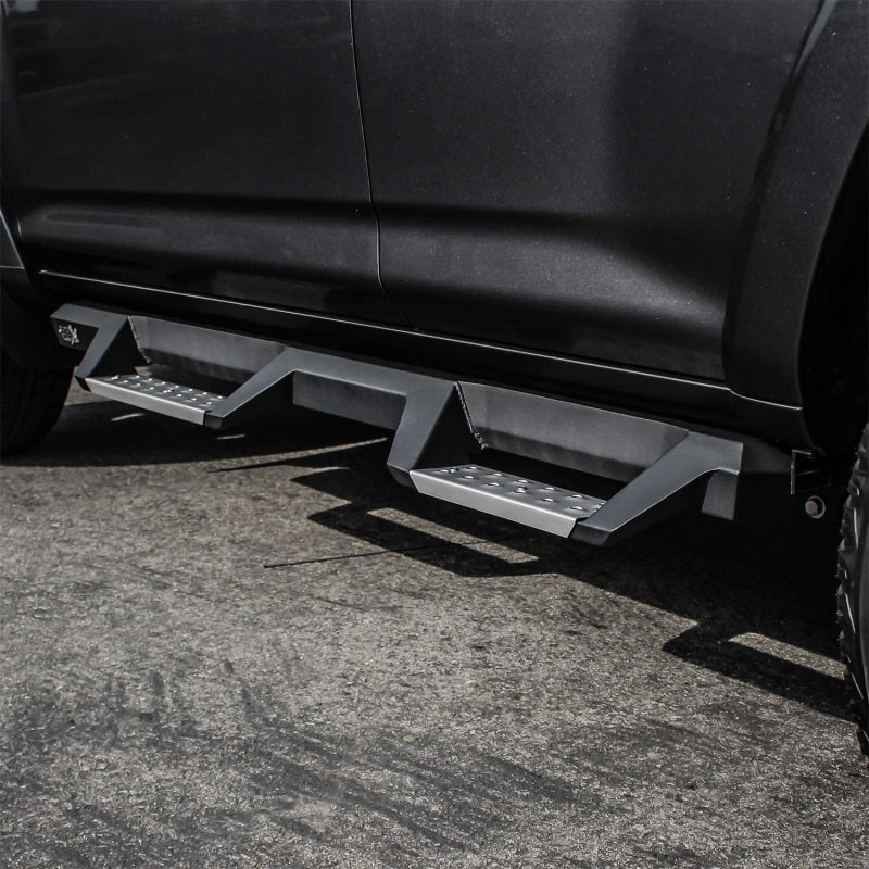 Westin 10-17 Toyota 4Runner Trail Edition (Excl. Ltd) HDX Stainless Drop Nerf Step Bars - Tex. Blk