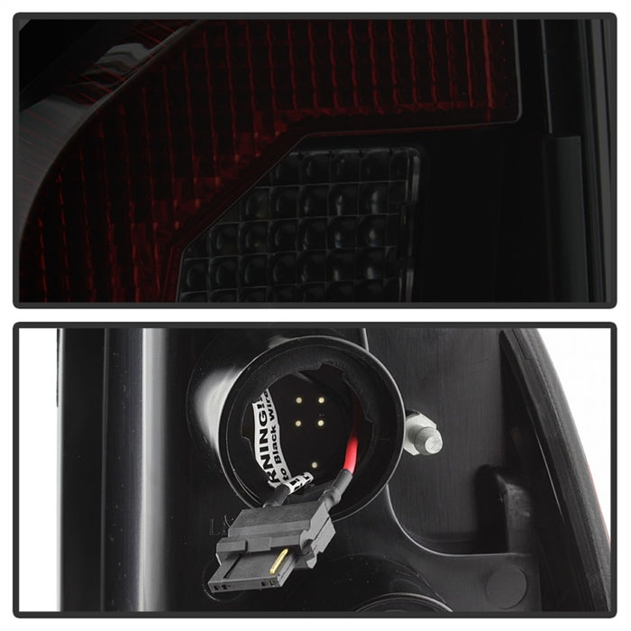 Spyder 05-15 Toyota Tacoma LED Tail Lights (Not Compatible w/OEM LEDS) - Smoke ALT-YD-TT05V2-LB-BSM