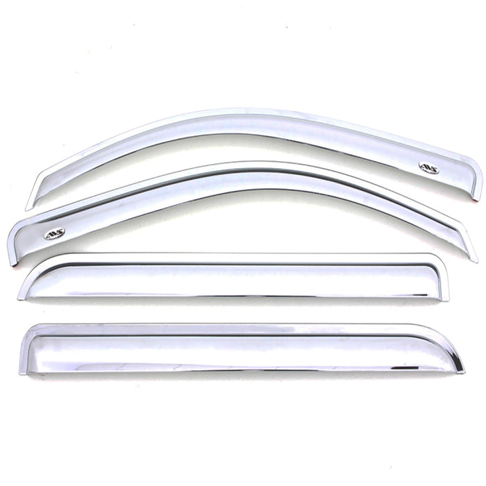 AVS 19-20 Ram 1500 Extended Pickup Ventvisor Side Window Deflector - 4pc - Chrome