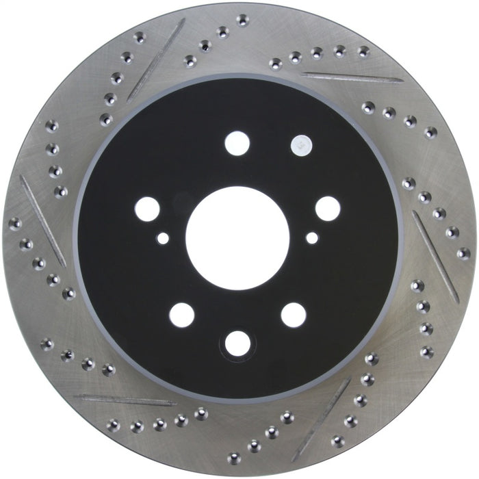 StopTech Slotted & Drilled Sport Brake Rotor Right Rear 13-14 Lexus GS300/350/400/430