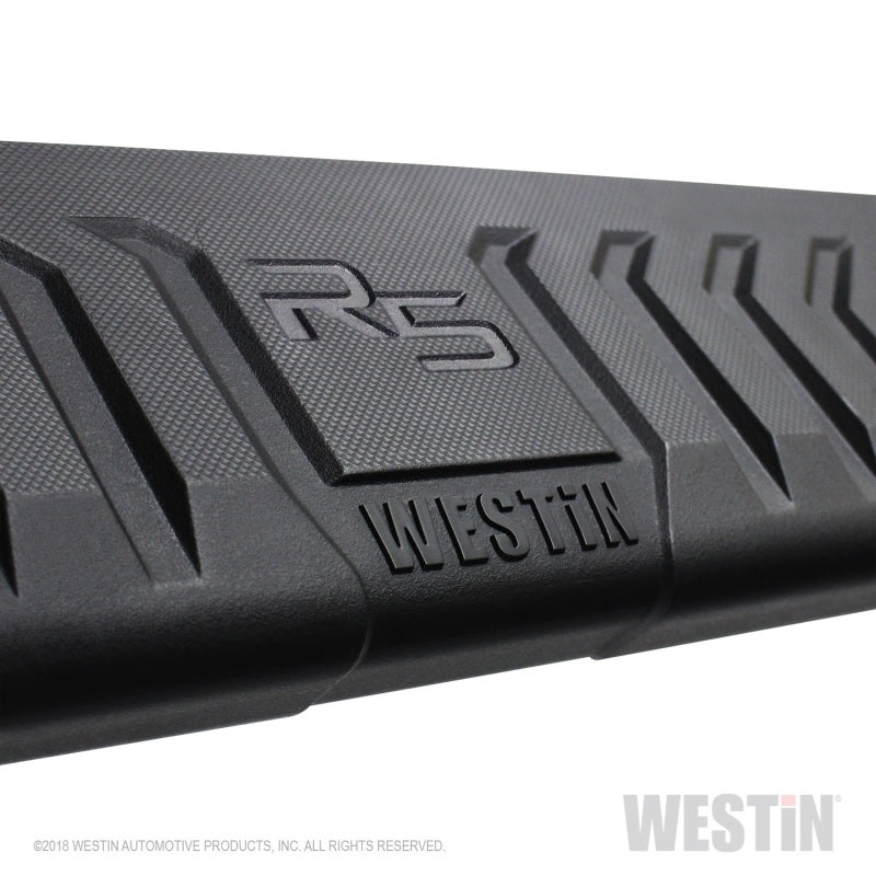 Westin 2019 Chevrolet Silverado/Sierra 1500 Crew Cab (5.5ft) R5 Modular Nerf Step Bars - Black