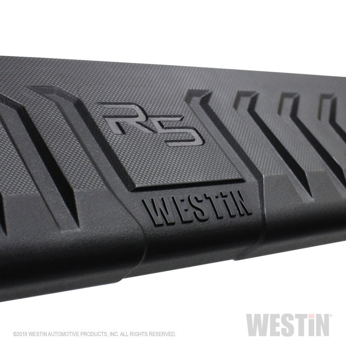 Westin 99-16 Ford F-250/350/450/550 Crew Cab (6.75ft Bed) R5 M-Series Wheel-to-Wheel Nerf Bars - Blk