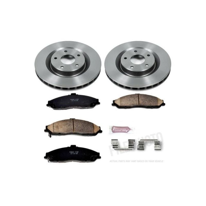 Power Stop 05-07 Cadillac XLR Front Autospecialty Brake Kit