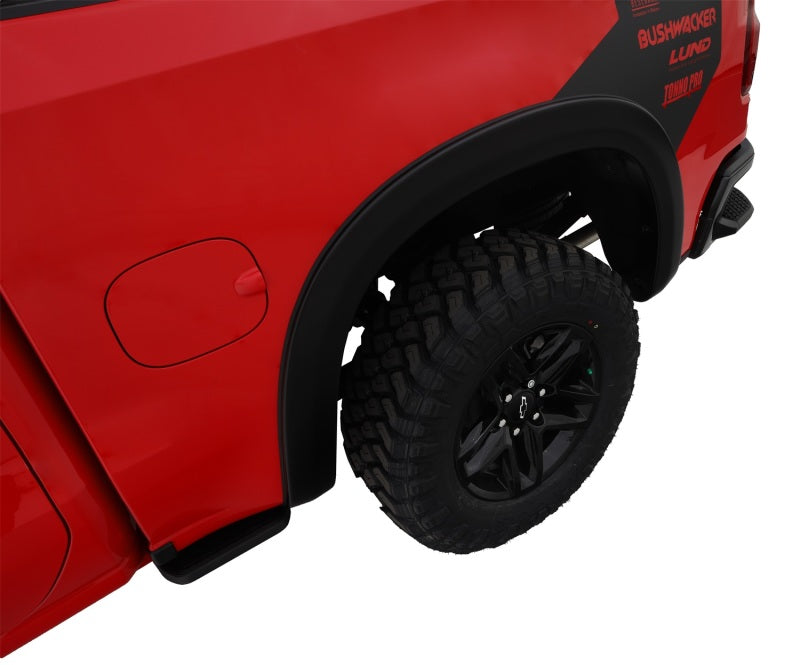 Bushwacker 19-21 Chevrolet Silverado 1500 OE-Style 4PC Fender Flares Black Smooth