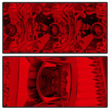 xTune Ford F150 Styleside 97-03 Super Duty 99-07 LED Tail Lights Red Smoke ALT-ON-FF15097-LED-RC
