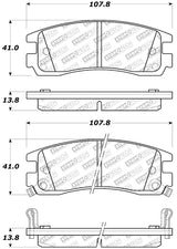 StopTech Street Select Brake Pads - Front