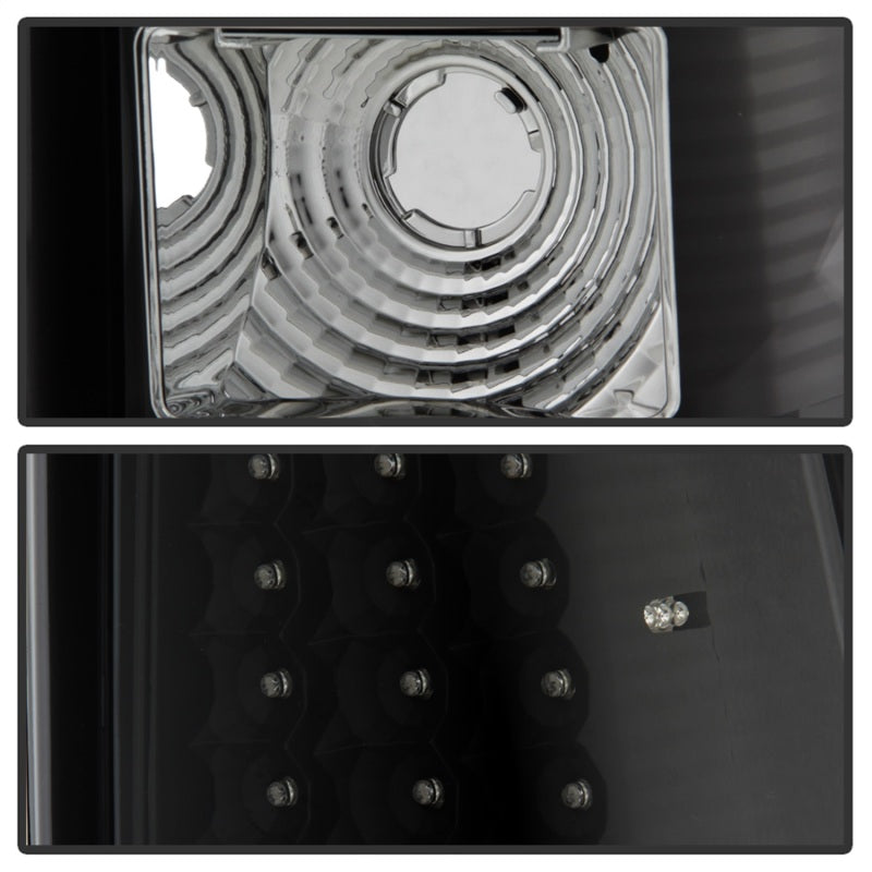 xTune Chevy Silverado 1500/2500/3500 99-02 LED Tail Lights Black ALT-ON-CS99-LED-BK