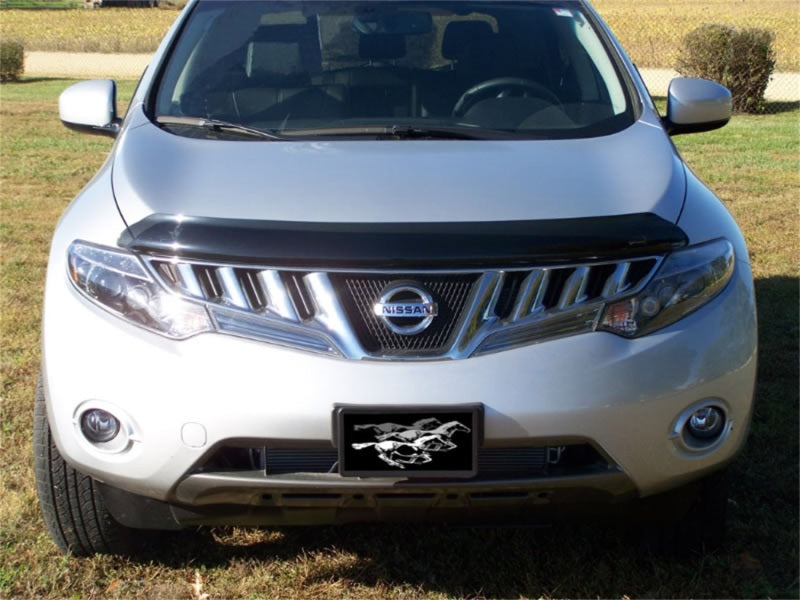 Stampede 2009-2014 Nissan Murano Vigilante Premium Hood Protector - Smoke