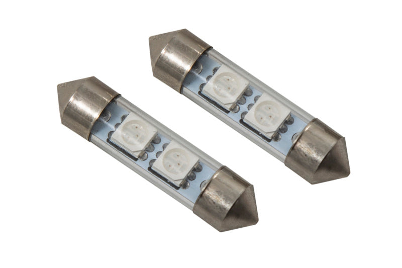 Diode Dynamics 36mm SMF2 LED Bulb - Blue (Pair)