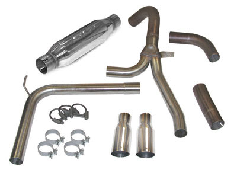 SLP 1998-2002 Chevrolet Camaro LS1 LoudMouth II Cat-Back Exhaust System w/ 3.5in Slash Cut Tips