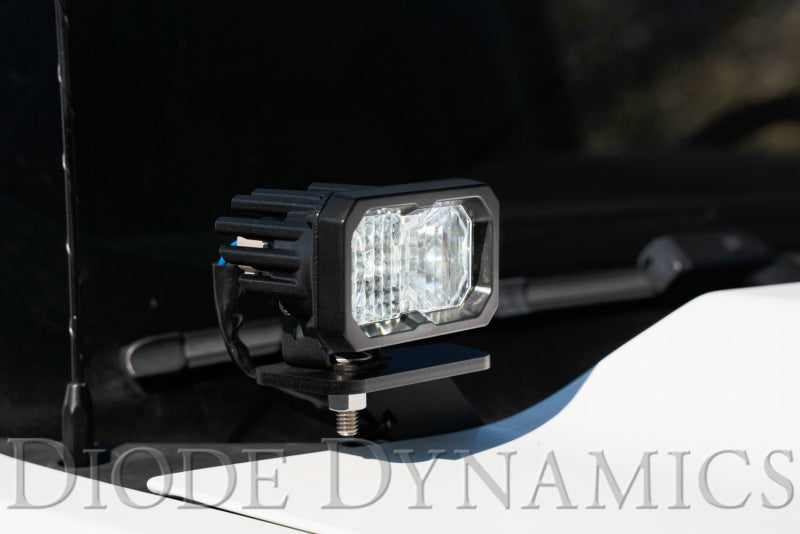 Diode Dynamics 14-19 Silverado/Sierra SS3 LED Ditch Light Kit - Yellow Pro Combo