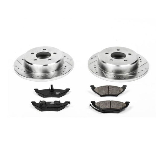 Power Stop 97-99 Chrysler Town & Country Rear Z23 Evolution Sport Brake Kit