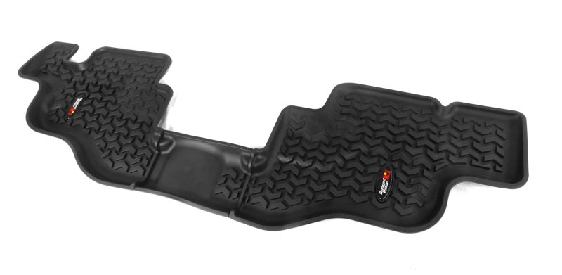 Rugged Ridge Floor Liner Rear Black 1976-1986 Jeep CJ-7 87-95 Jeep Wrangler YJ